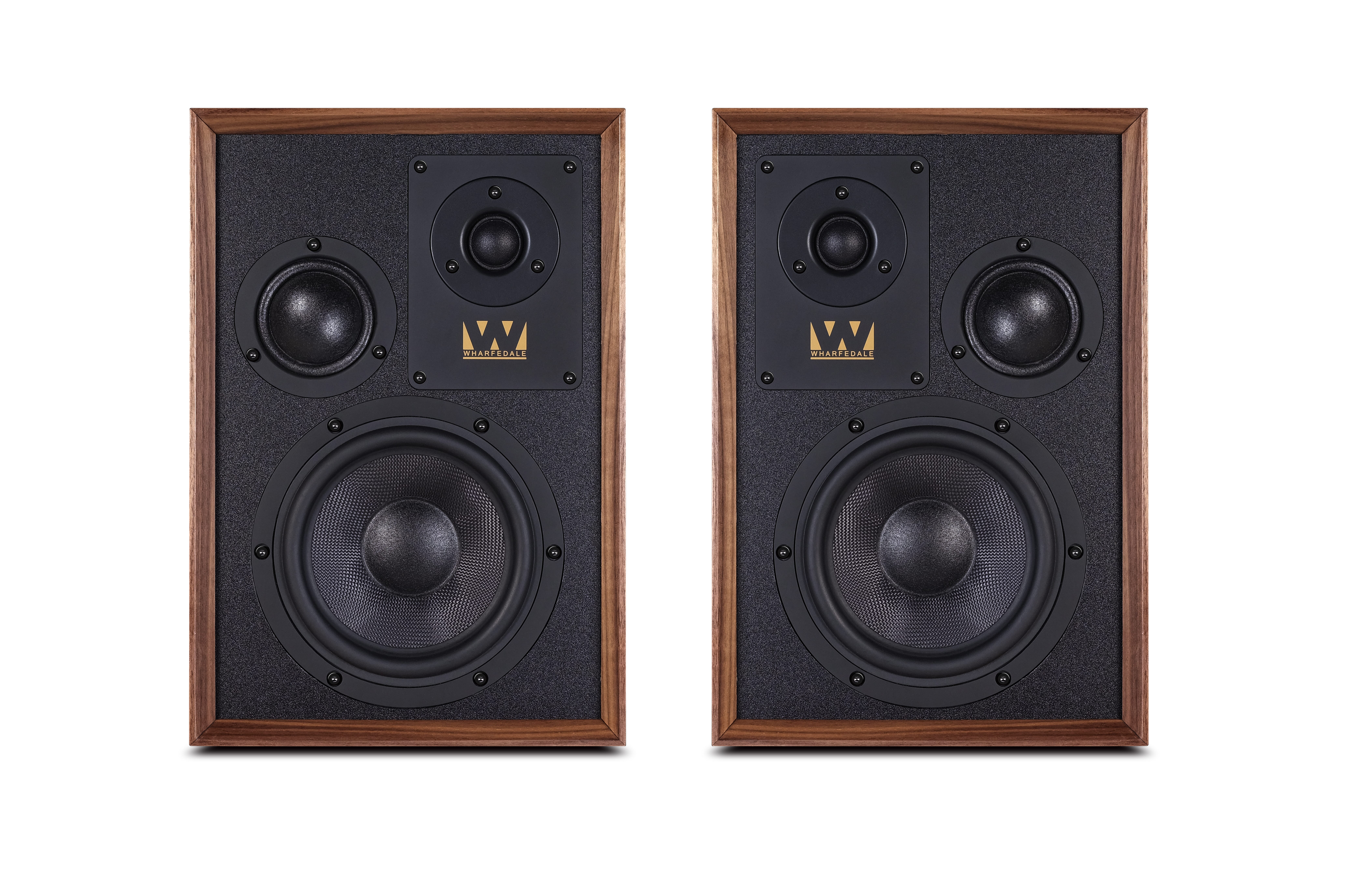 Wharfedale - Super Denton Bookshelf Speakers (Walnut, Pair) **OPEN